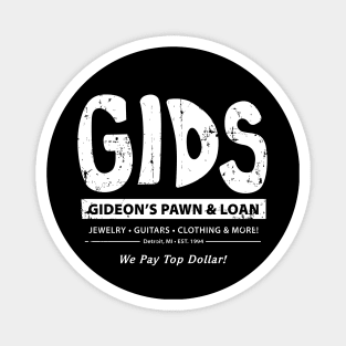 Gideon's Pawn & Loan GIDs Magnet